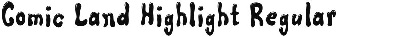 Comic Land Highlight font download