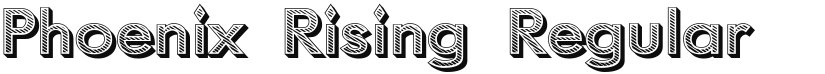 Phoenix Rising font download