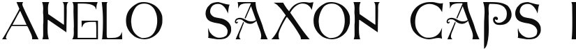 Anglo-Saxon Caps font download