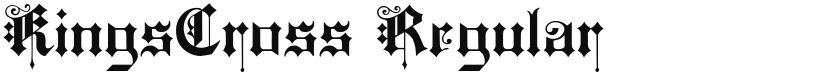 KingsCross font download