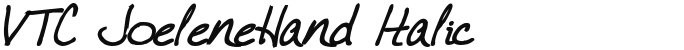 VTC JoeleneHand Italic