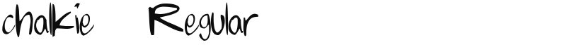 chalkie font download