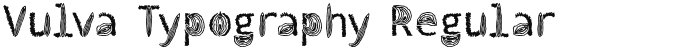 Vulva Typography Regular