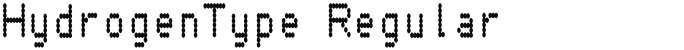 HydrogenType Regular