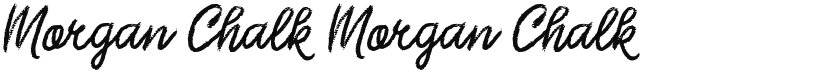 Morgan Chalk font download