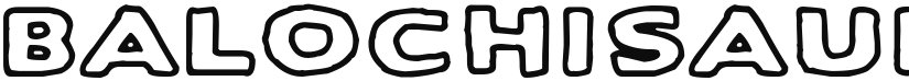Balochisaurus font download