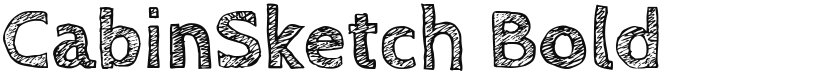 CabinSketch font download