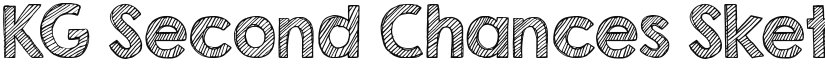 KG Second Chances Sketch font download