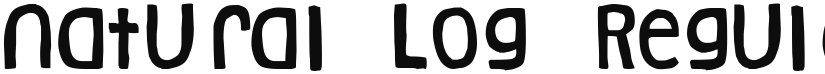 Natural Log font download