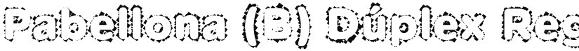 Pabellona (B) Dúplex font download