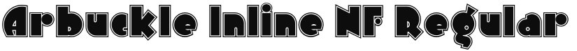 Arbuckle Inline NF font download