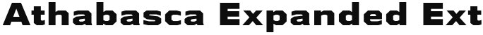 Athabasca Expanded ExtraBold