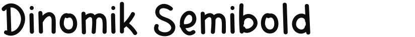Dinomik font download