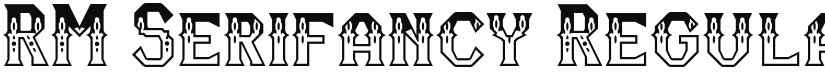 RM Serifancy font download