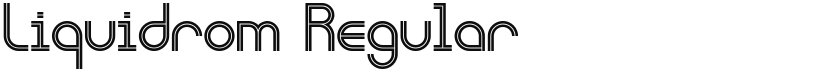 Liquidrom font download
