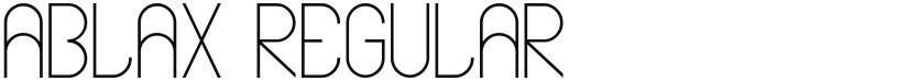 ABLAX font download