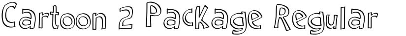 Cartoon 2 Package font download
