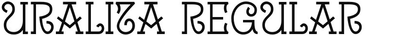 Uralita font download