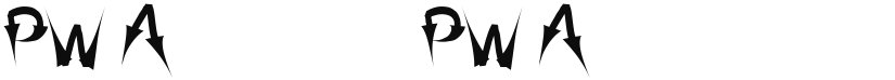 PW Arrow font font download