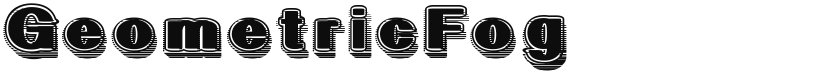GeometricFog font download