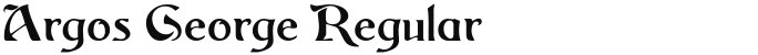 Argos George Regular
