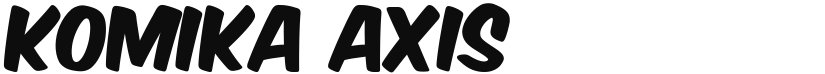 Komika Axis font download