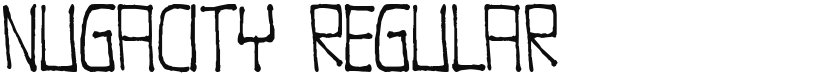 Nugacity font download
