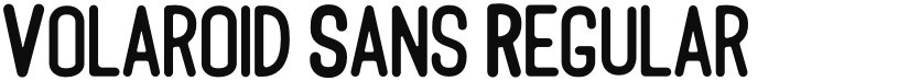 Volaroid Sans font download
