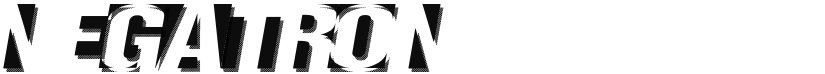 Negatron font download