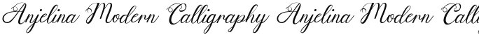 Anjelina Modern Calligraphy Anjelina Modern Calligraphy