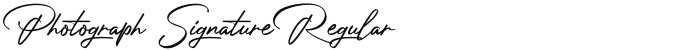 Photograph Signature Regular