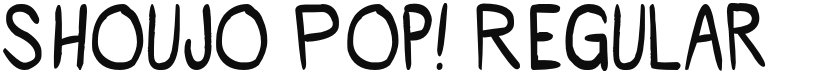 Shoujo Pop! font download