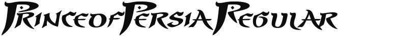 PrinceofPersia font download