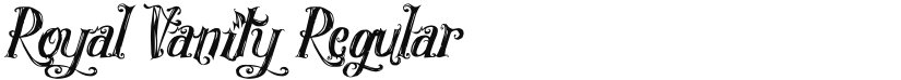 Royal Vanity font download