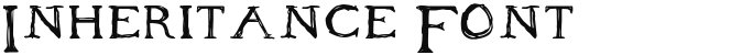 Inheritance Font