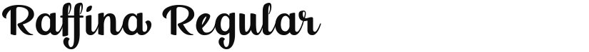 Raffina font download