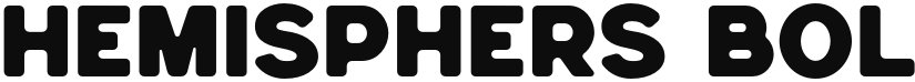 Hemisphers  Sans font download
