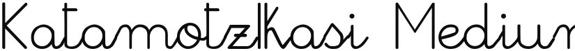 KatamotzIkasi font download