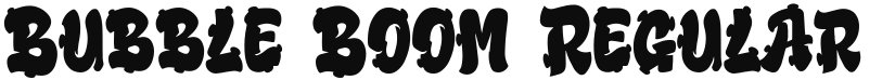 Bubble Boom font download