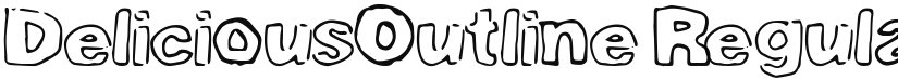DeliciousOutline font download