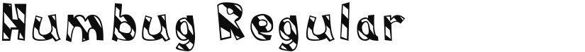 Humbug font download