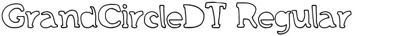 GrandCircleDT font download