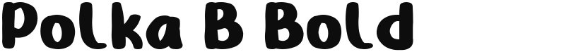Polka B font download