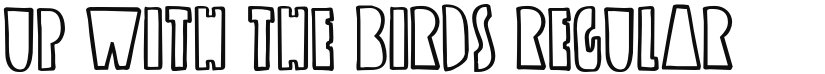 Up with the Birds font download