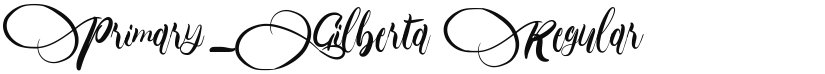 Primary_Gilberta font download