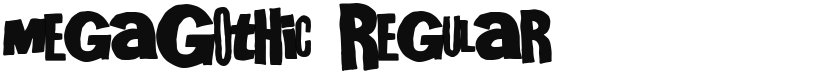 MegaGothic font download