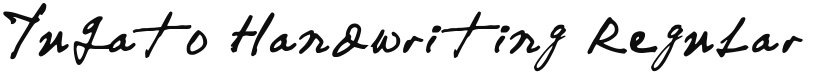 Yuqato Handwriting font download