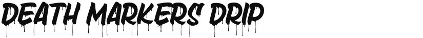 Death Markers font download
