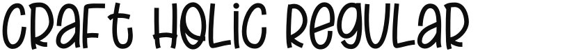 Craft Holic font download