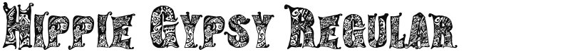 Hippie Gypsy font download